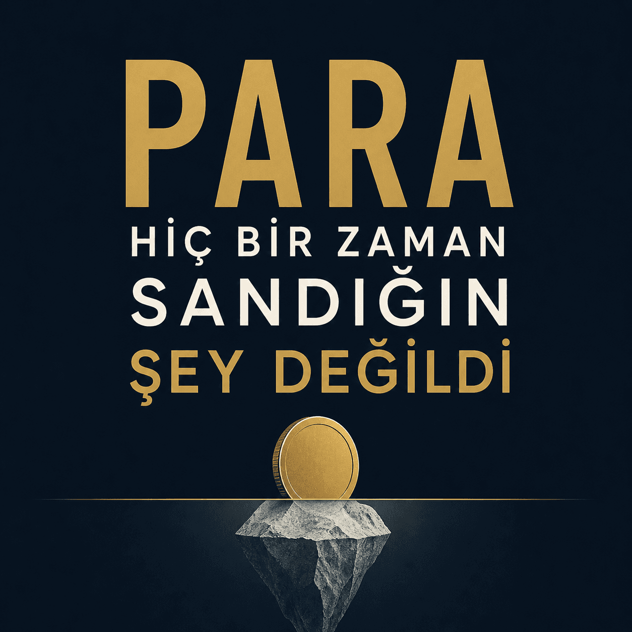 Para Hiçbir Zaman Sandığın Şey Değildi